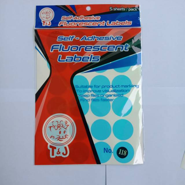 

LABEL / STICKER / Label Tom & Jerry No.118 Warna Biru