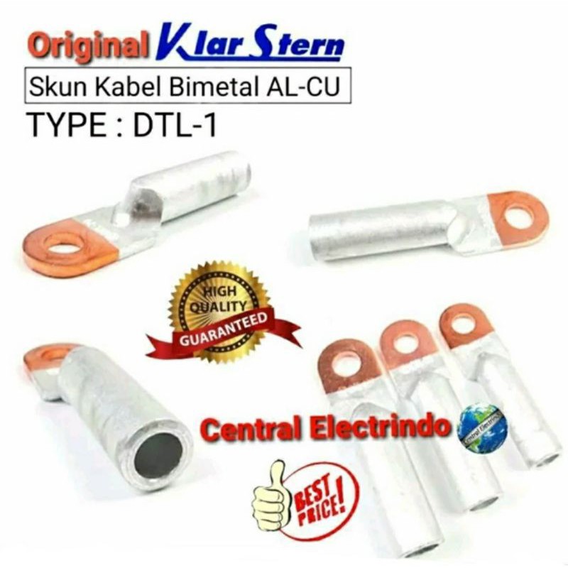 Skun Kabel Bimetal AL-CU DTL-1 150 mm-M14 KlarStern High Quality.