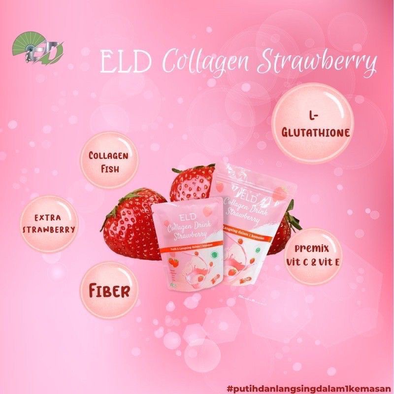 Termurah ELD collagen pemutih dan pelangsing original