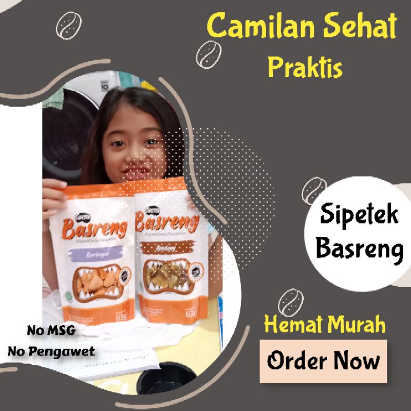 

Sipetek Basreng/bakso goreng/camilan sehat