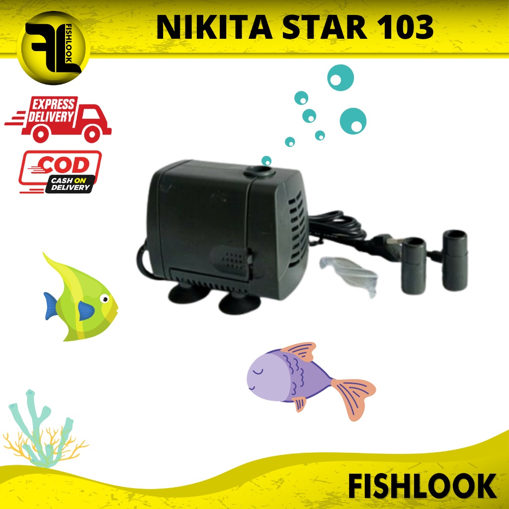 pompa celup water pump Nikita star ns 103 aquarium