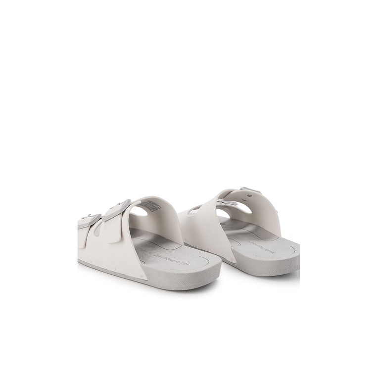 SANDAL SLIDE HUSH PUPPIES PRIA ORIGINAL CASUAL BRANDED PUTIH HM11