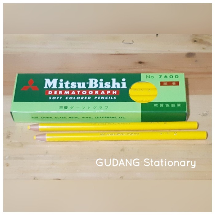 

Lucu Pensil Kaca Dermatograph 7600 Mitsu-Bishi Kuning Diskon