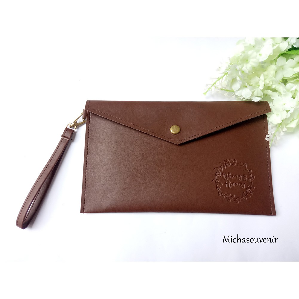 

Souvenir pouch murah botega amplop costume embos promo murah anti mainstream vintage handmade