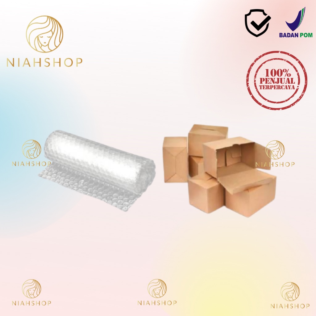 

BUBBLE WRAP TAMBAHAN + KARDUS TAMBAHAN