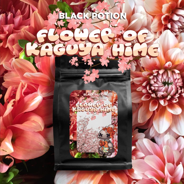 

Flower Of KaguyaHime (200gr) Roasted Coffee Bean Specialty Biji Kopi - Giling Halus