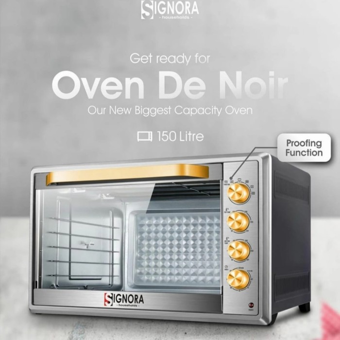 Oven Signora De Noir Kapasitas 150L - Free Hadiah Kategori 6