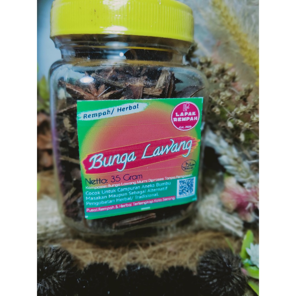 

BUNGA LAWANG BOTOL 35gr