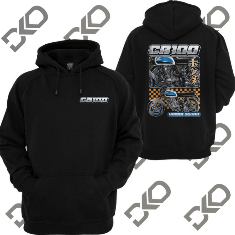 JAKET HOODIE HONDA CB 100 SQUAD