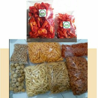 Makanan Ringan Snack Lebaran / Keripik Singkong Balado