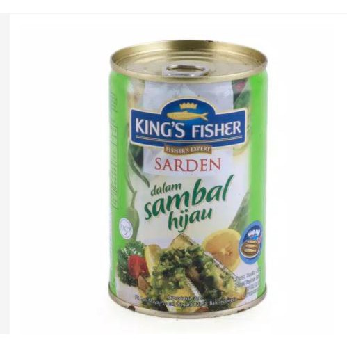 

King's Fisher Sarden dalam Sambal Hijau 425 gr