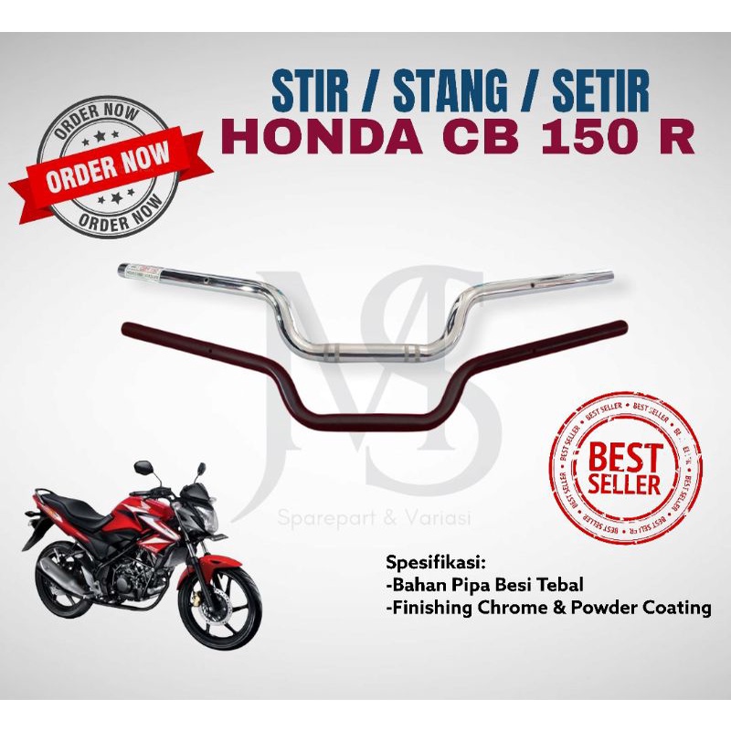 Stang Setang Stir Setir Sepeda Motor Honda CB 150 R CB 150R Bahan Tebal Murah