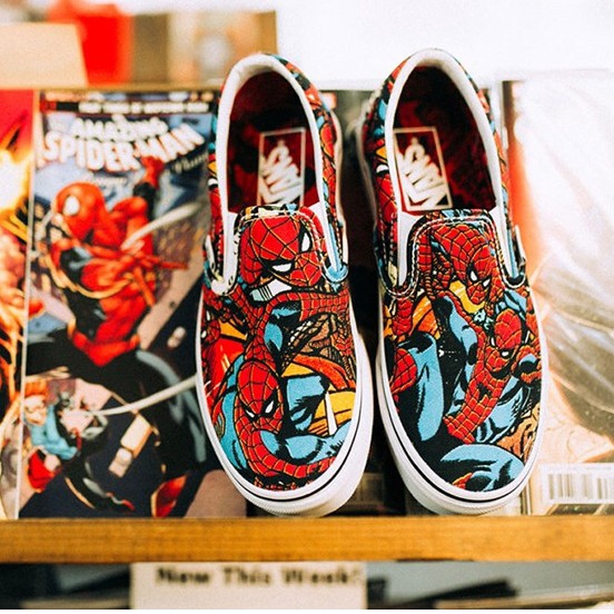 vans marvel shoes