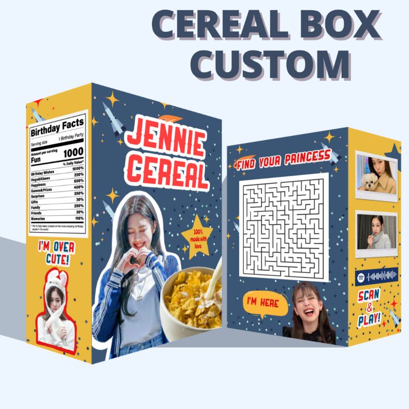 

GIFT BOX CUSTOM CEREAL KADO / CEREAL BOX CUSTOM 2