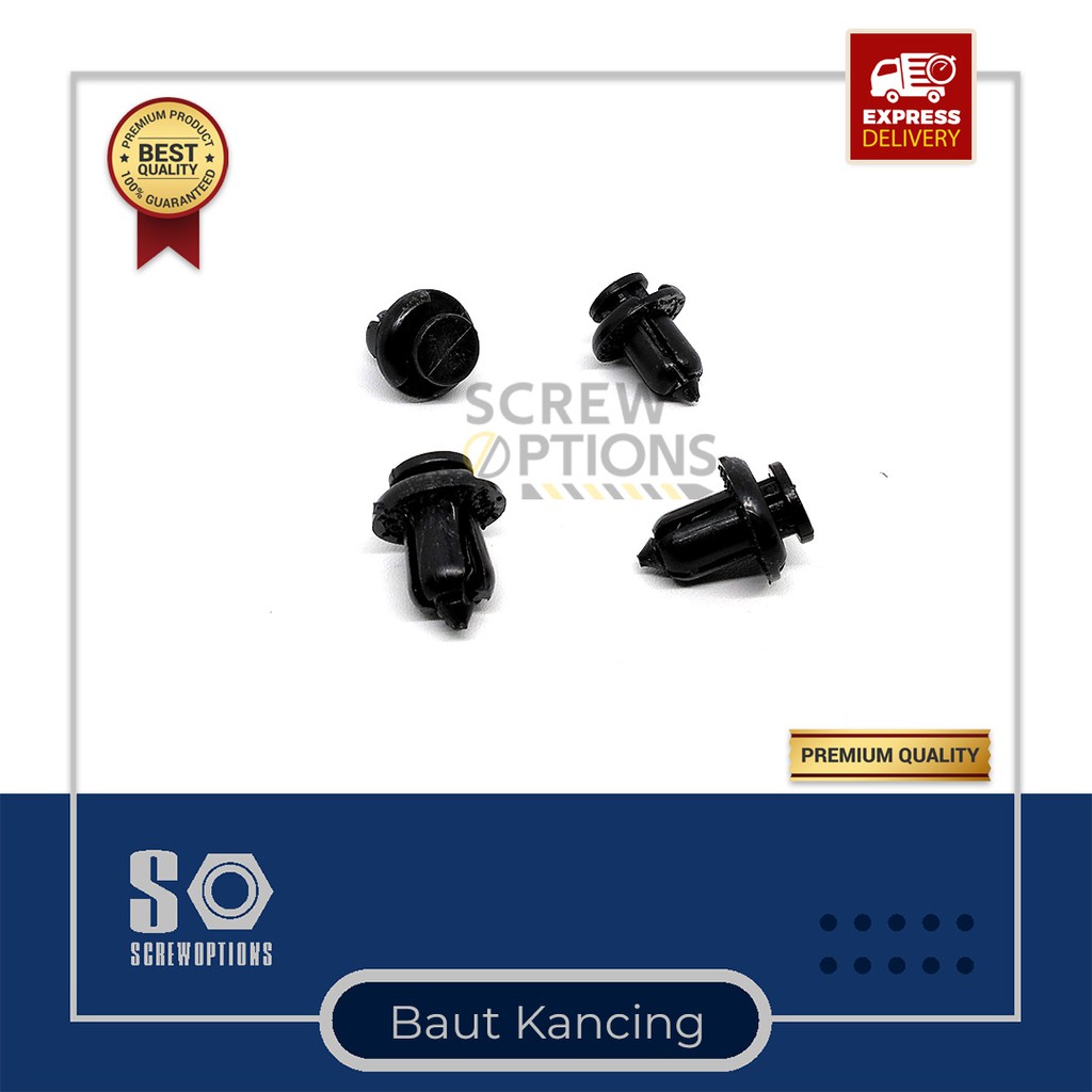 Baut Kancing Klip Bumper Grill Dashboard Rivet Kecil Jazz Brio