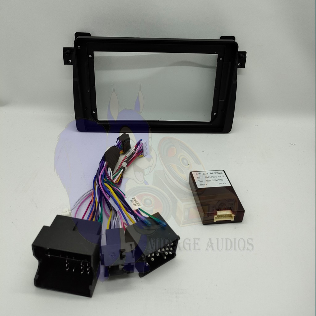 Frame Head unit BMW E46 318i 323i 325i  1999 - 2004 9 inch + Canbuss