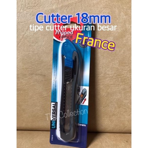 

Cuci Gudang Atk0418Mp Besar Cutter 18Mm Maped 018310 Alat Potong Kertas Pemotong Sale!!!