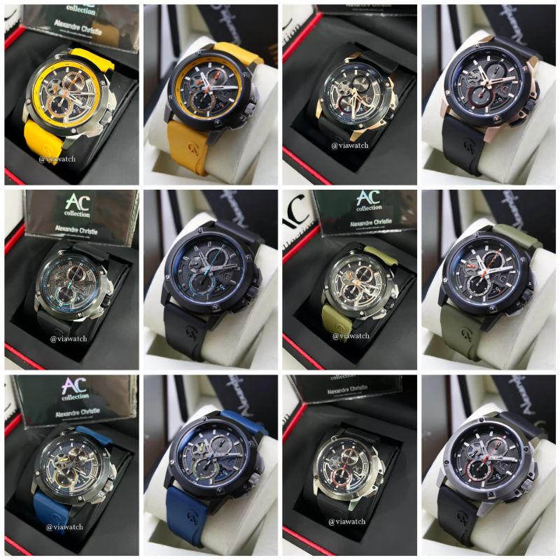 Jam Tangan Pria Alexandre Christie Ac9602 Ac 9602