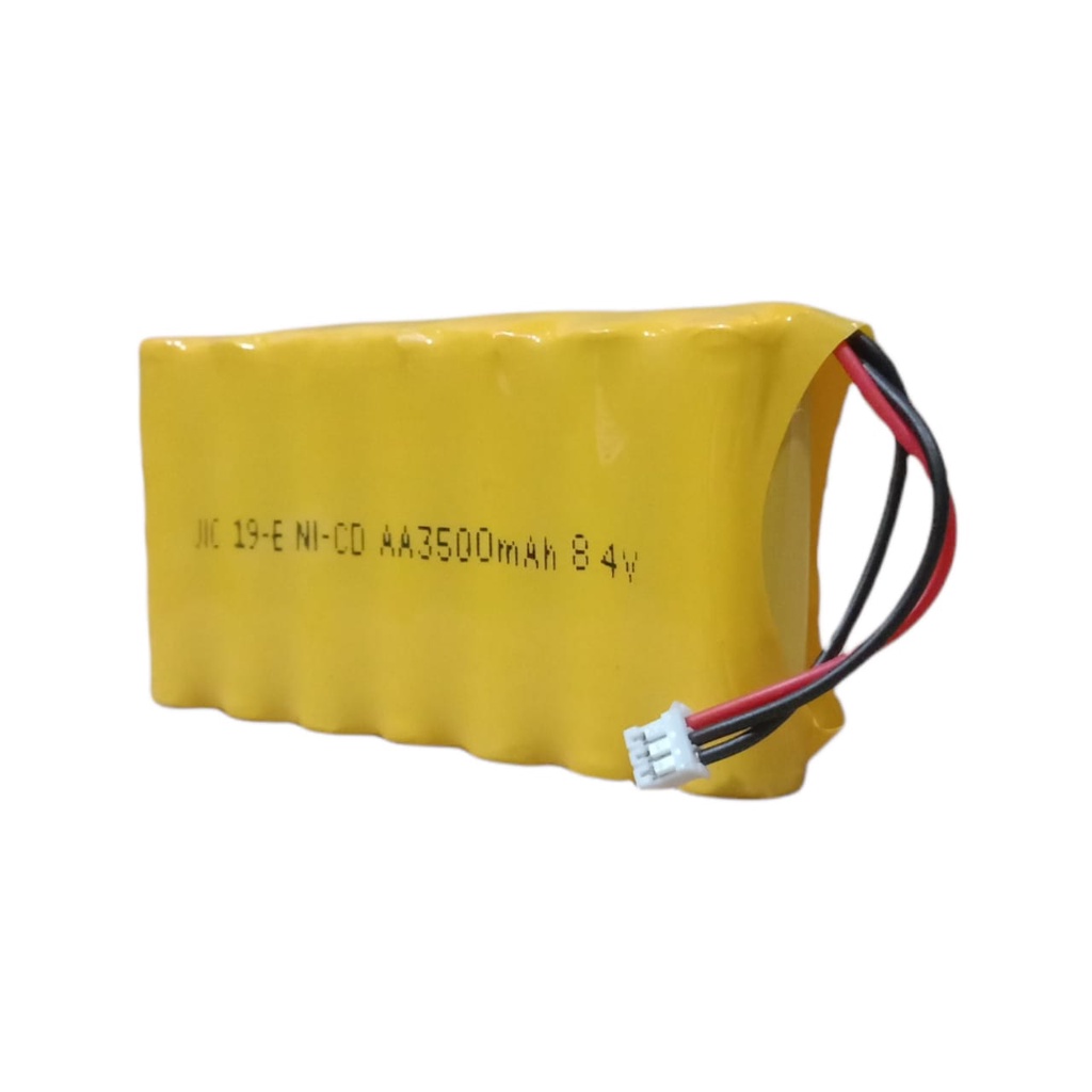 Baterai RC / Speaker Bluetooth JIC 19-E NI-CD 7X AA 3500mAh 8.4V Konektor JST PH2.0 3 PIN