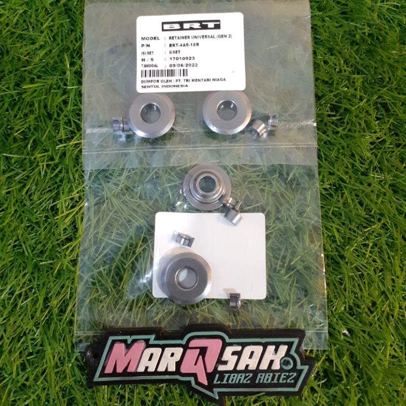 Retainer Klep BRT Universal Topi Kuku Klep 5mm Marqsah Racing Shop