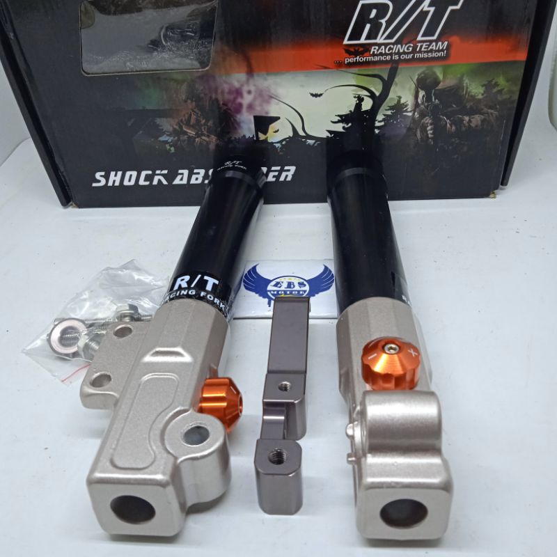 BOTTOM SHOCK DEPAN RT STAGE MIO J MIO M3 MIO SPORTY XEON SOUL GT PLUS BREKET MONOBLOCK