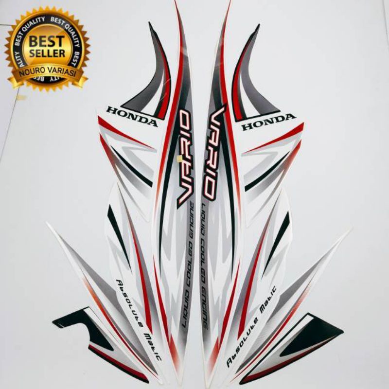 stiker striping Honda Vario 110 karbu 2012 - 2013