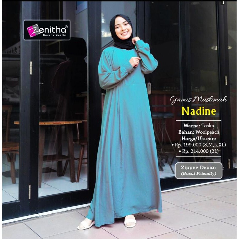 Gamis muslimah nadine