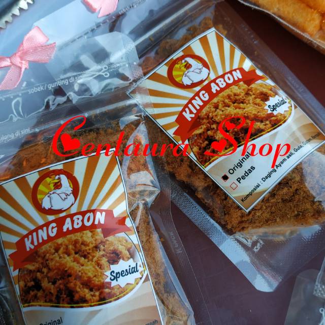 

Abon Ayam Merk King Abon Original 100gr