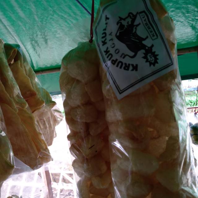 [70gr] KERUPUK KULIT KRECEK CAP KERBAU ASLI JOGJA KHUSUS SAYUR