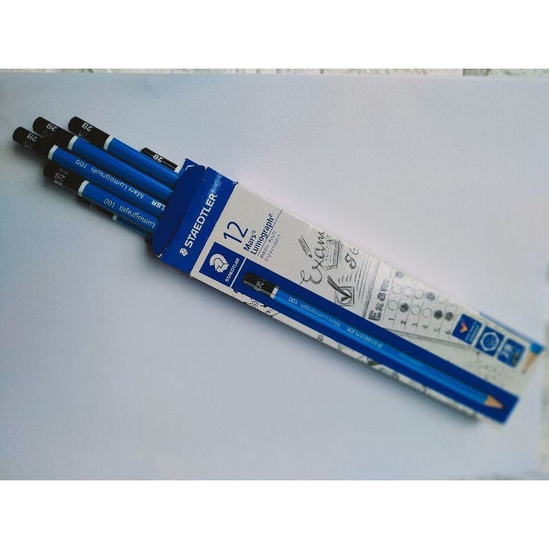 

PENSIL 2B STEADTLER SATU PACK Isi 12 PCS