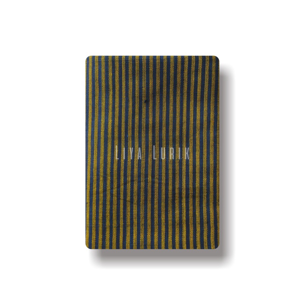 Kain Tenun Lurik Motif Lir Cilik Biru Kuning atau Kuning Biru