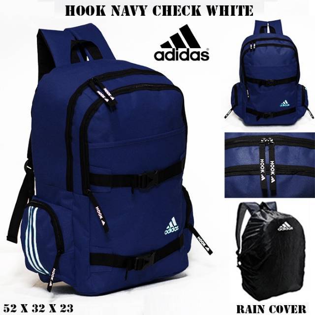 TAS RANSEL ADIDAS HOOK / BACKPACK ADIDAS HOOK / TAS PUNGGUNG SPORT ADIDAS