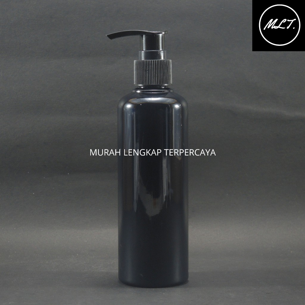 BOTOL PUMP 250ML HITAM DAN PUTIH