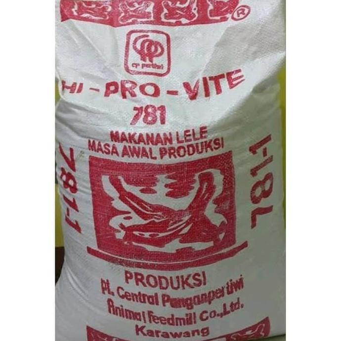 Pakan Pelet Hi-Provit 781-1, 1sak=20kg