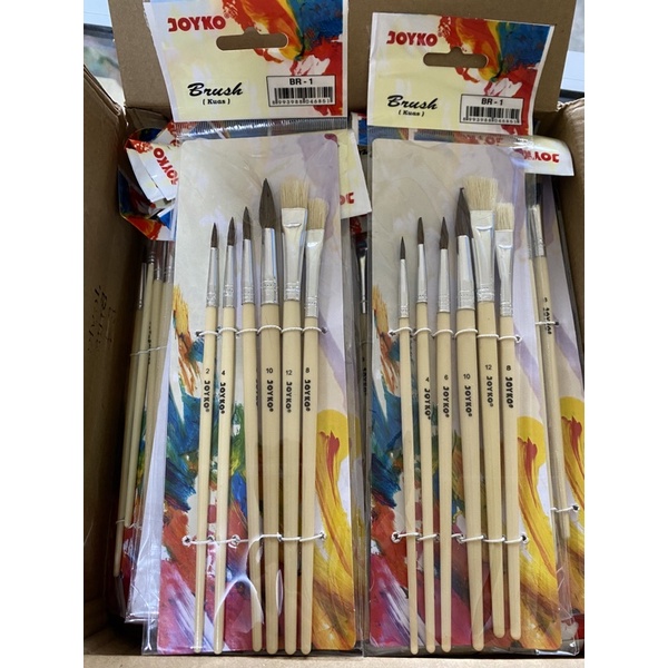 

Kuas Lukis Set Joyko BR1 - Brush Set