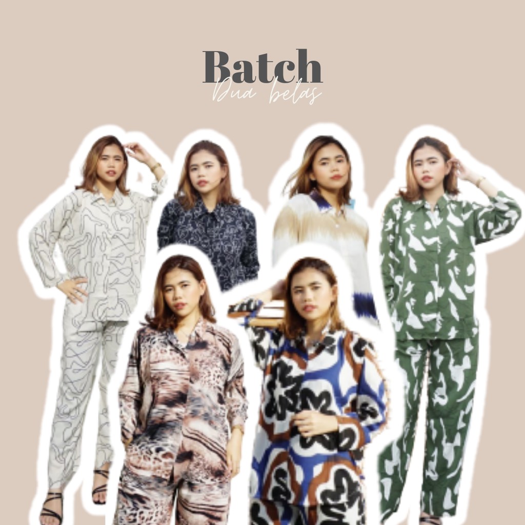 PIYAMA TERMURAH PIYAMA RAYON PIYAMA PANJANG SET DAILY SET RING PIYAMA TIE DYE PIYAMA HOOLAQUEEN.ID