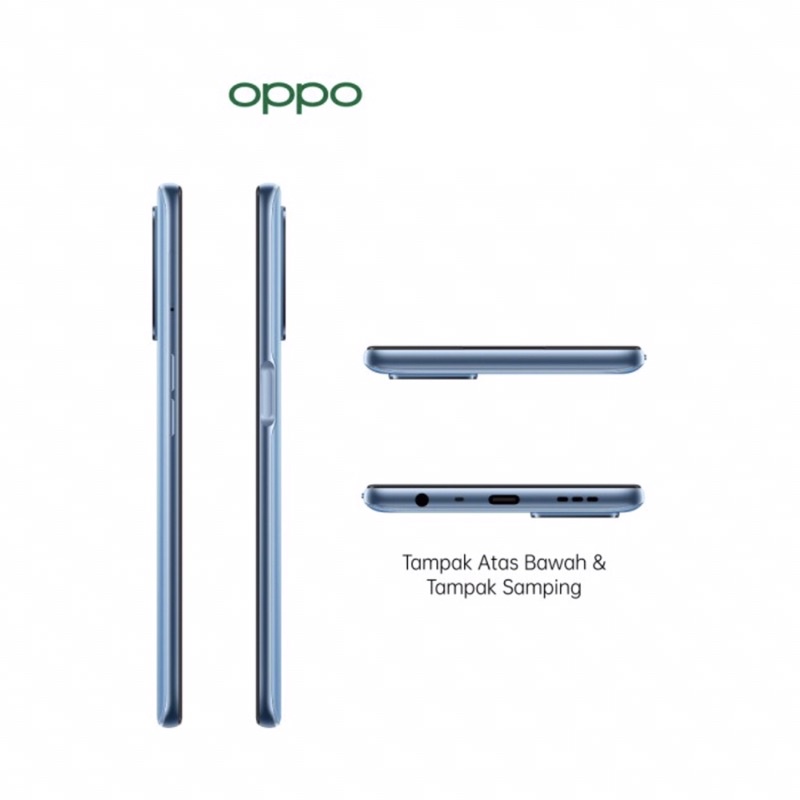 Oppo A16 [4GB+64GB ] Helio G35 - 13MP Triple Camera - 6.52&quot; IPS LCD - 5000mAh Garansi Oppo 1 Tahun