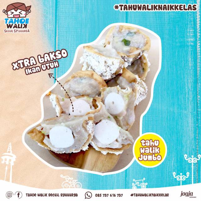 

Tahu Walik Jumbo Bakso Ikan