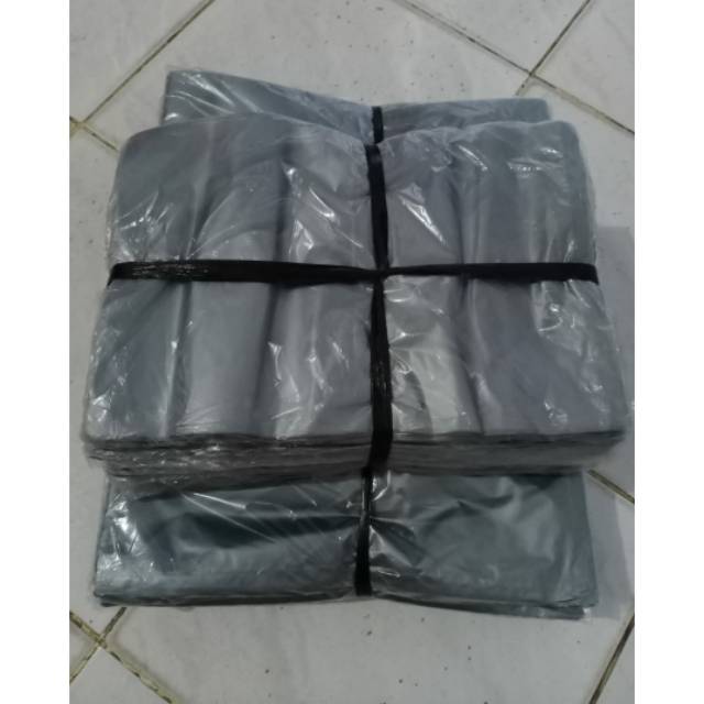 Plastik packing olshop tanpa plong ukuran 30x40 isi -+100 lembar packing dari pabrik