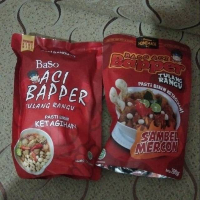 

Baso aci baper dan mercon