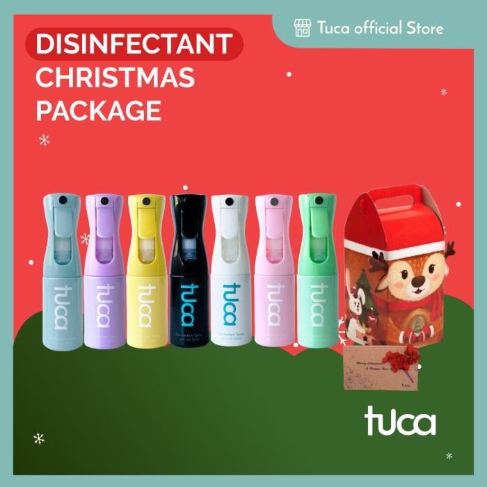 

Christmas Hampers Disinfectant Tuca - Hempers Custom Design - Purple - BARU