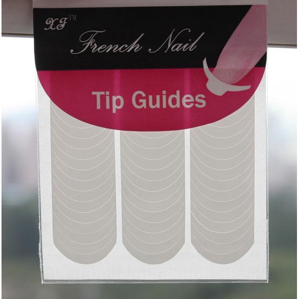 1 Sheet French Nail Tip Guides Strip Nail Art Nail Manicure Starter DIY Tools