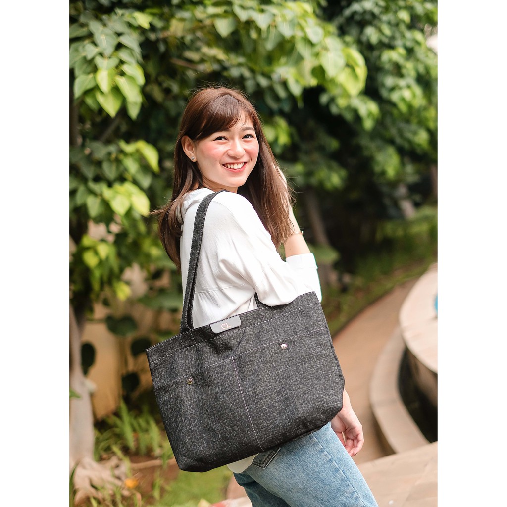 Tela Canvas Totebag by Nonataliashop (Free Inisial 2 Huruf)