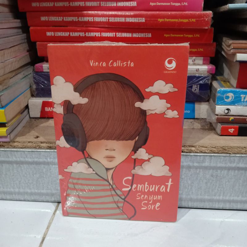 obral buku murah Novel best seller // remaja // wattpad // fantasi // sastra // fiksi // non fiksi part 30-Semburat senyum 33