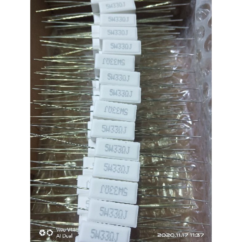 R Kapur 5watt 33ohm Resistor 5w 33R CR Resistors 5 Watt 33 ohm Ori