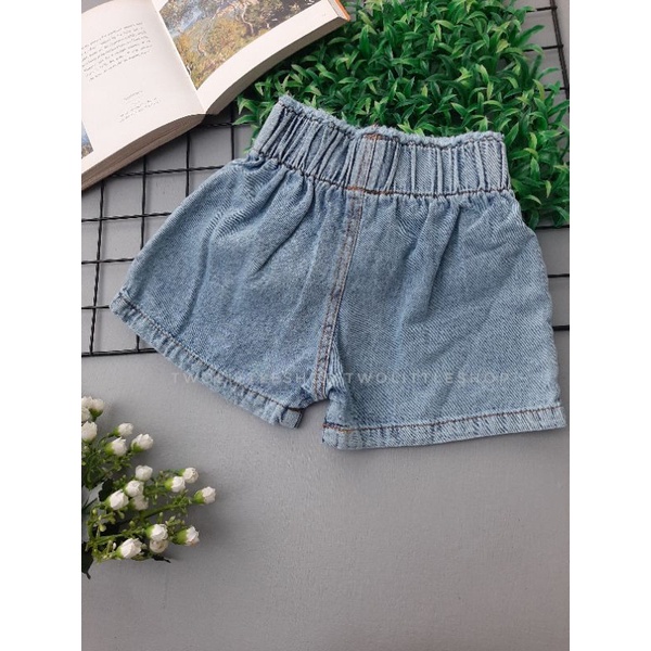 celana jeans hotpants anak