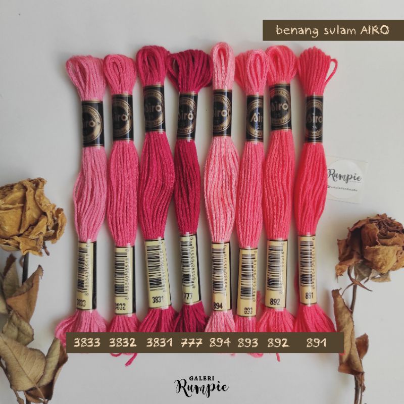 Benang Sulam AIRO - Raspberry