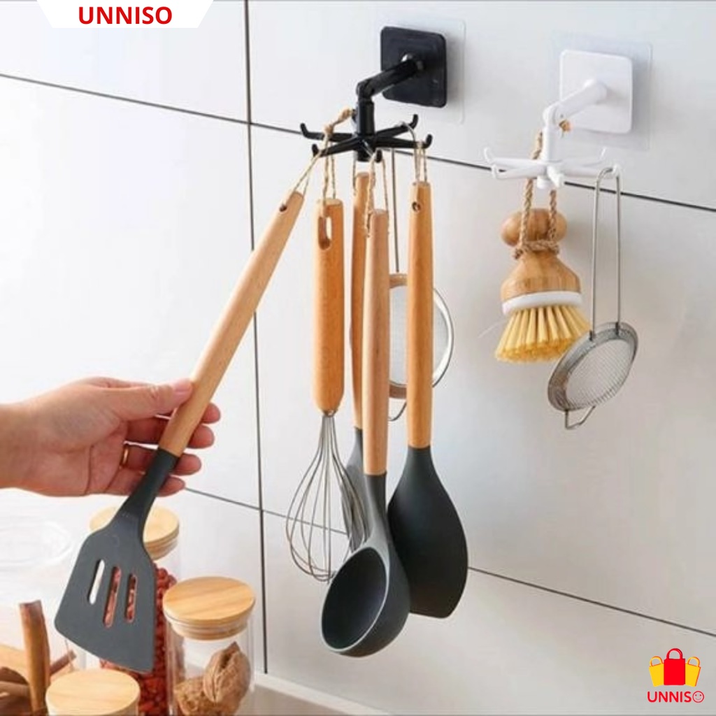 UNNISO - Gantungan Hook Putar Rotating Hook 360 GHP1