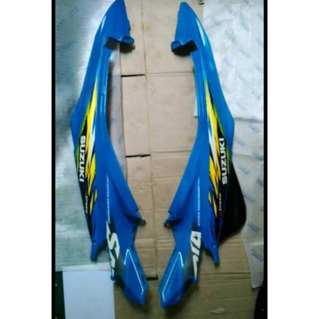 Cover body satria fu new FL biru