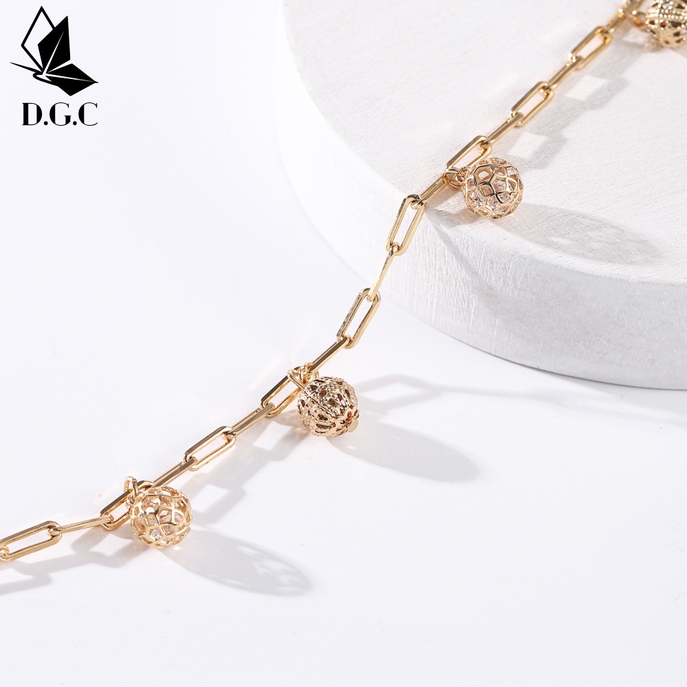 ✨D.G.C✨ ✅COD Gelang Titanium Style Wanita D203 Anti Karat Mewah Rose Gold Korean